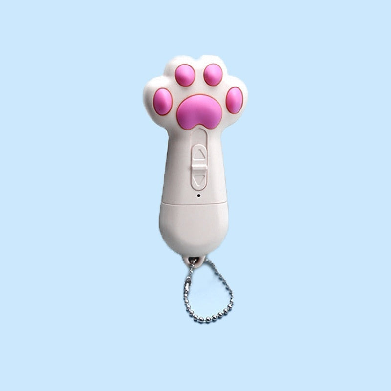 Kopipets USB Laser Cat Toy Multi-Pattern Cat Paw Laser Pointer, Infrared & RGB Lights, Fun Cat Play