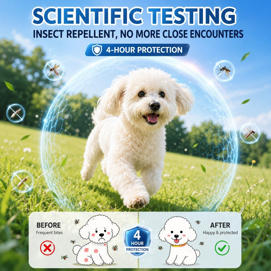 Kopipets Outdoor Pet Repellent Protective Spray 300ml｜Natural Plant Essential Oils, Full-Body Protection for Pets