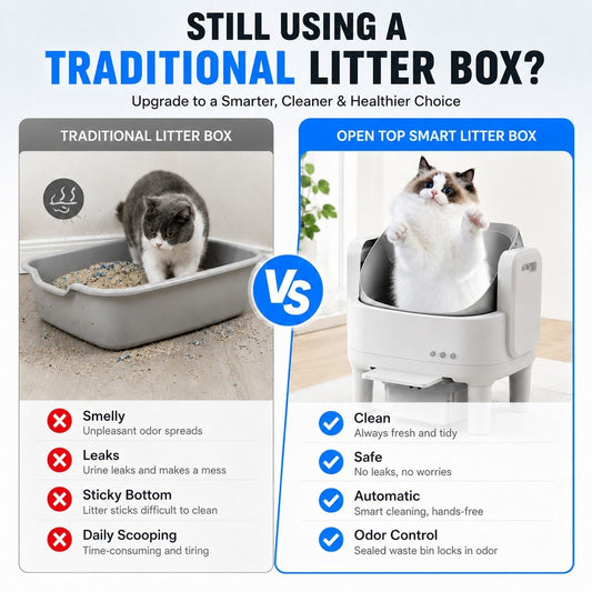 Kopipets Automatic Smart Cat Litter Box With APP