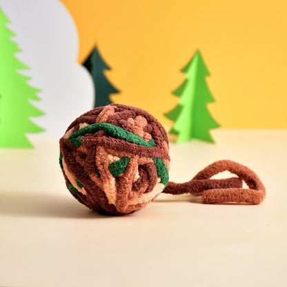 Kopipets Hand-Knitted Cat Toys - Colorful Chew-Proof Yarn Balls for Playful Cats