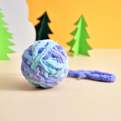Kopipets Hand-Knitted Cat Toys - Colorful Chew-Proof Yarn Balls for Playful Cats