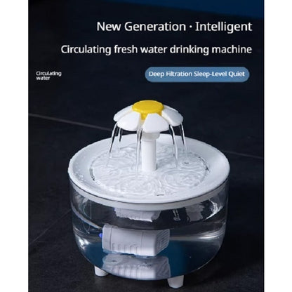 Kopipets Smart Cat&Dog Water Fountain 1500ML Automatic Circulation Filter Pet Feeder