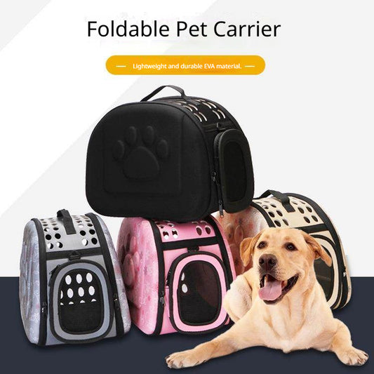 Kopipets Foldable EVA Pet Carrier Bag Portable Handheld Shoulder Cat Dog Travel Bag Lightweight Durable