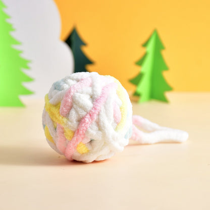 Kopipets Hand-Knitted Cat Toys - Colorful Chew-Proof Yarn Balls for Playful Cats
