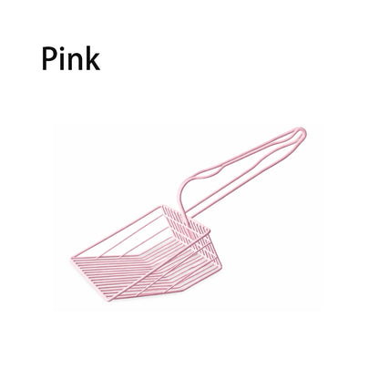 Kopipets Stainless Steel Cat Litter Scoop Large Metal Sand Shovel with Hook Easy Clean Durable Heavy Duty