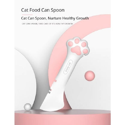 Kopipets Cat Paw Can Opener Spoon Silicone Pet Food Scoop Lid for Cat Dog