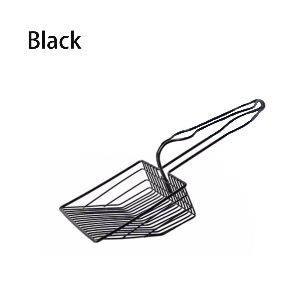 Kopipets Stainless Steel Cat Litter Scoop Large Metal Sand Shovel with Hook Easy Clean Durable Heavy Duty