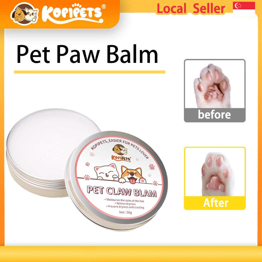 Koipets Pet Paw Balm to prevent dry and cracked skin, specifically designed skincare cream for pet paw moisturizing