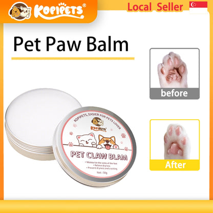 Koipets Pet Paw Balm to prevent dry and cracked skin, specifically designed skincare cream for pet paw moisturizing