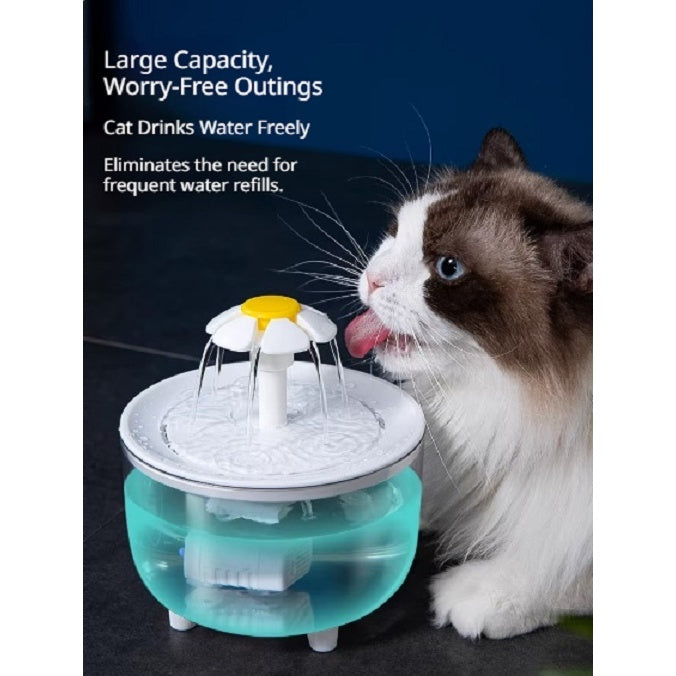 Kopipets Smart Cat&Dog Water Fountain 1500ML Automatic Circulation Filter Pet Feeder